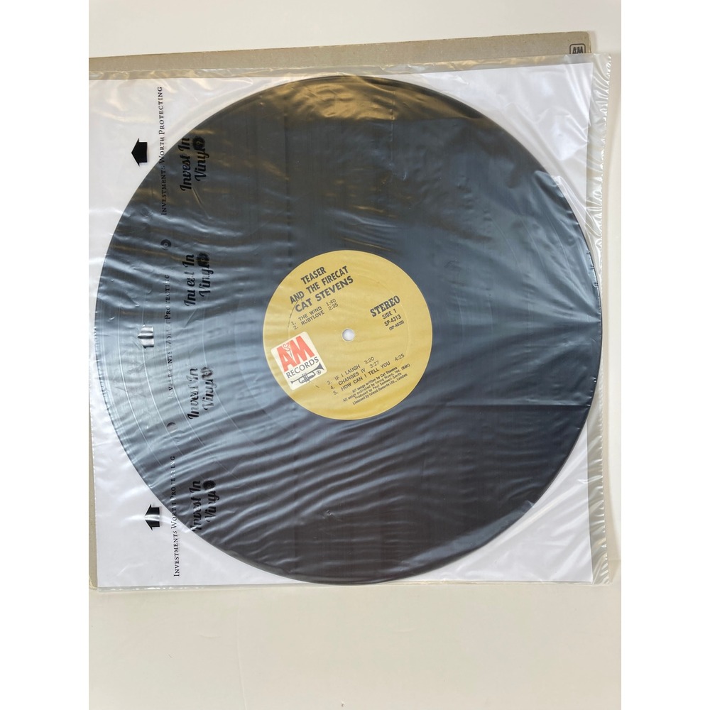 Cat Stevens Vinyl Record Lot Tea for the Tillerman Teaser and‎ Firecat Izitso 3 - Picture 16 of 16